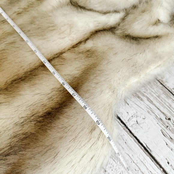 Alberto Makali Faux Fur Suede Vest – Brown, Sleeveless, Sz L, Trendy Boho Style - Picture 5 of 14